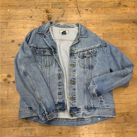 Vintage Oversized Lee Jean Jacket - Picture 1 of 4